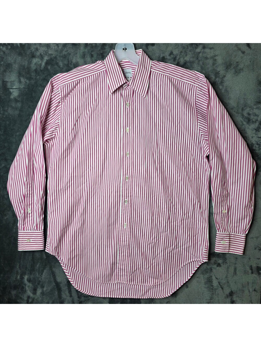 Craig Taylor Womens Button Up Striped Dress Shirt 100% Egyptian Cotton Sz Small
